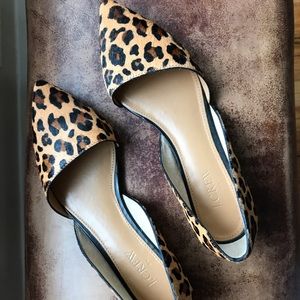 J crew Zoe d’orsay calf flats